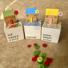 Load image into Gallery viewer, 10AM Saturday workshop:Wooden House on Block