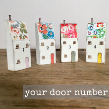 Load image into Gallery viewer, Cath Kidston town house with DOOR NUMBER and colour choice