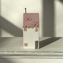 Load image into Gallery viewer, Hand painted town house in yellow