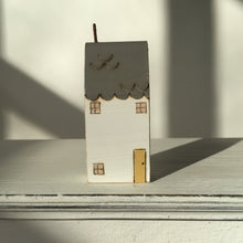 Load image into Gallery viewer, Hand painted town house in yellow