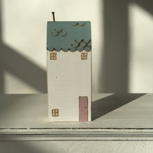 Load image into Gallery viewer, Hand painted Large town house in Pink