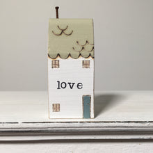 Load image into Gallery viewer, Hand painted town house in Green