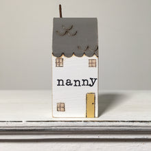 Load image into Gallery viewer, Hand painted town house in Grey