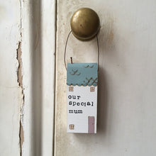Load image into Gallery viewer, Hand painted Large town house in Pink