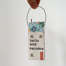 Load image into Gallery viewer, Cath Kidston large town house in blue/coral