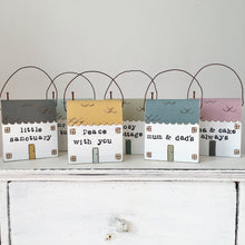 Load image into Gallery viewer, Hand painted cottage in Grey