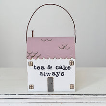 Load image into Gallery viewer, Hand painted cottage in Pink