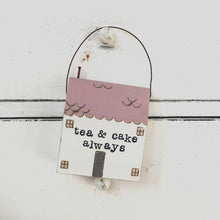 Load image into Gallery viewer, Hand painted cottage in Pink
