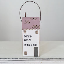 Load image into Gallery viewer, Hand painted Large town house in Pink