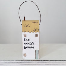 Load image into Gallery viewer, Hand painted Large town house in Yellow