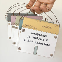 Load image into Gallery viewer, Hand painted Large cottage in Grey