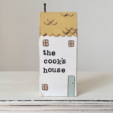 Load image into Gallery viewer, Hand painted Large town house in Yellow