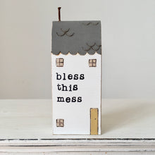 Load image into Gallery viewer, Hand painted large town house in Grey