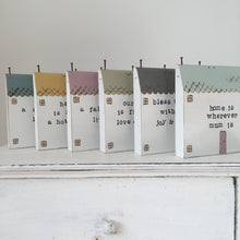 Load image into Gallery viewer, Hand painted Large cottage in Grey