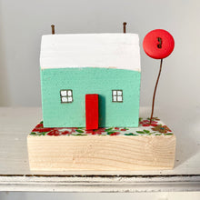 Load image into Gallery viewer, 7PM Friday workshop:Little Wooden House with Button Flower SOLD OUT!
